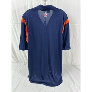 Nike Pro Line Denver Broncos Embroidered Blue Polo Size L
